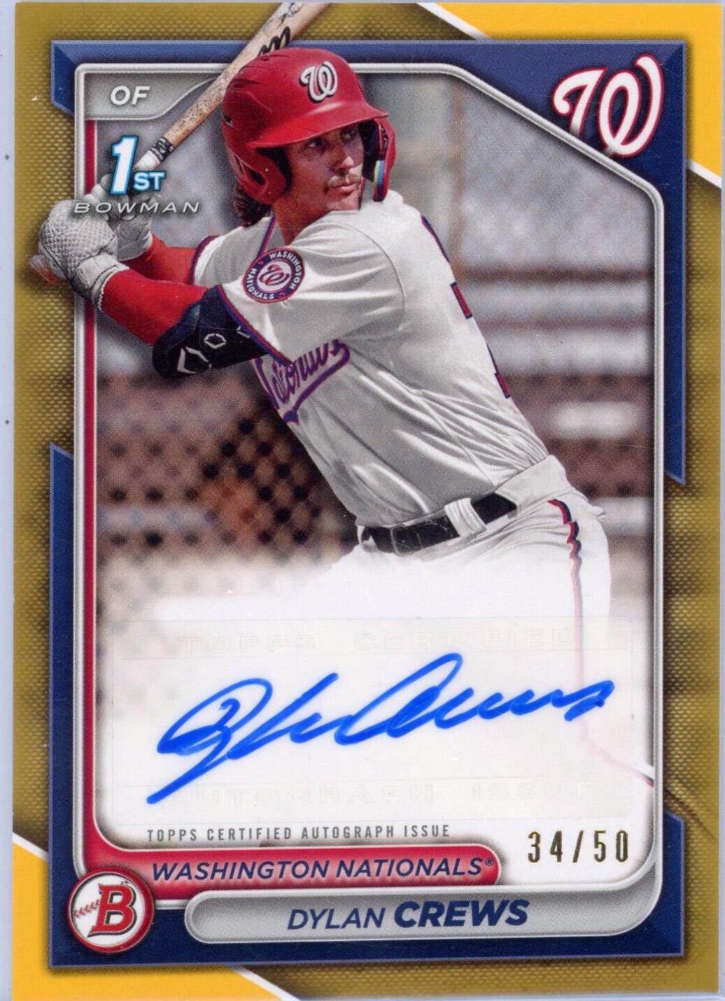 Dylan Crews [Gold] #PPRA-DC