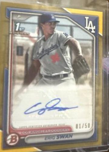 Eriq Swan [Gold] #PPRA-ESW