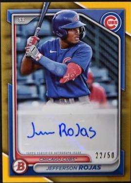 Jefferson Rojas [Gold] #PPRA-JR