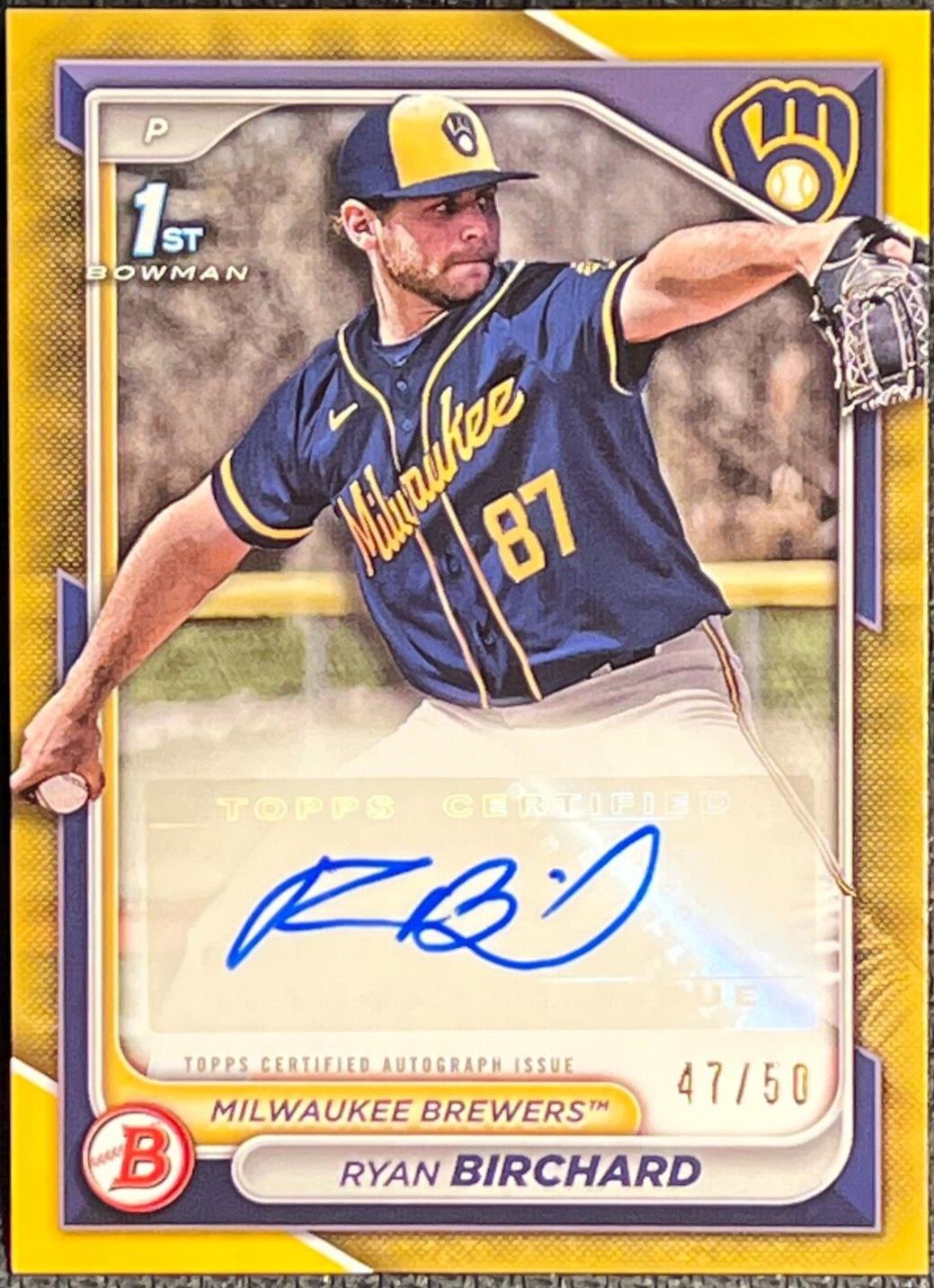 Ryan Birchard [Gold] #PPRA-RB