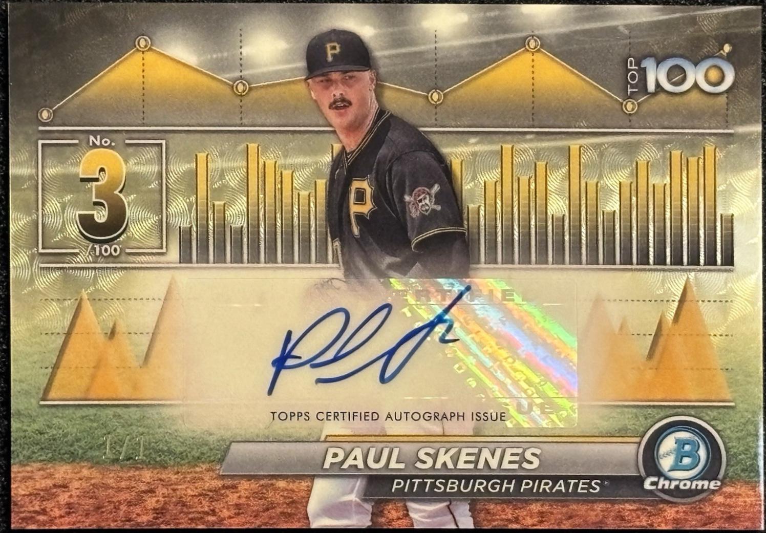 Paul Skenes [SuperFractor] #BTPA-3