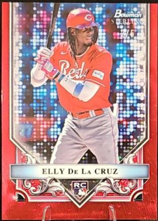 Elly De La Cruz [Red Refractor] #BSR-6