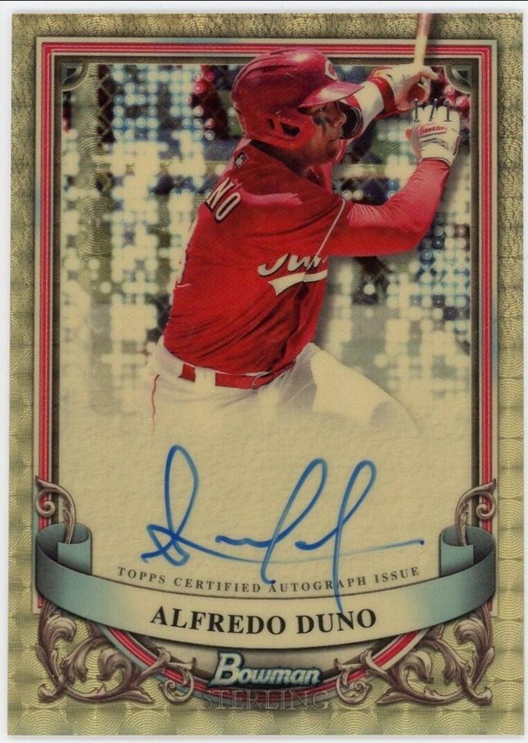 Alfredo Duno [SuperFractor] #PA-AD