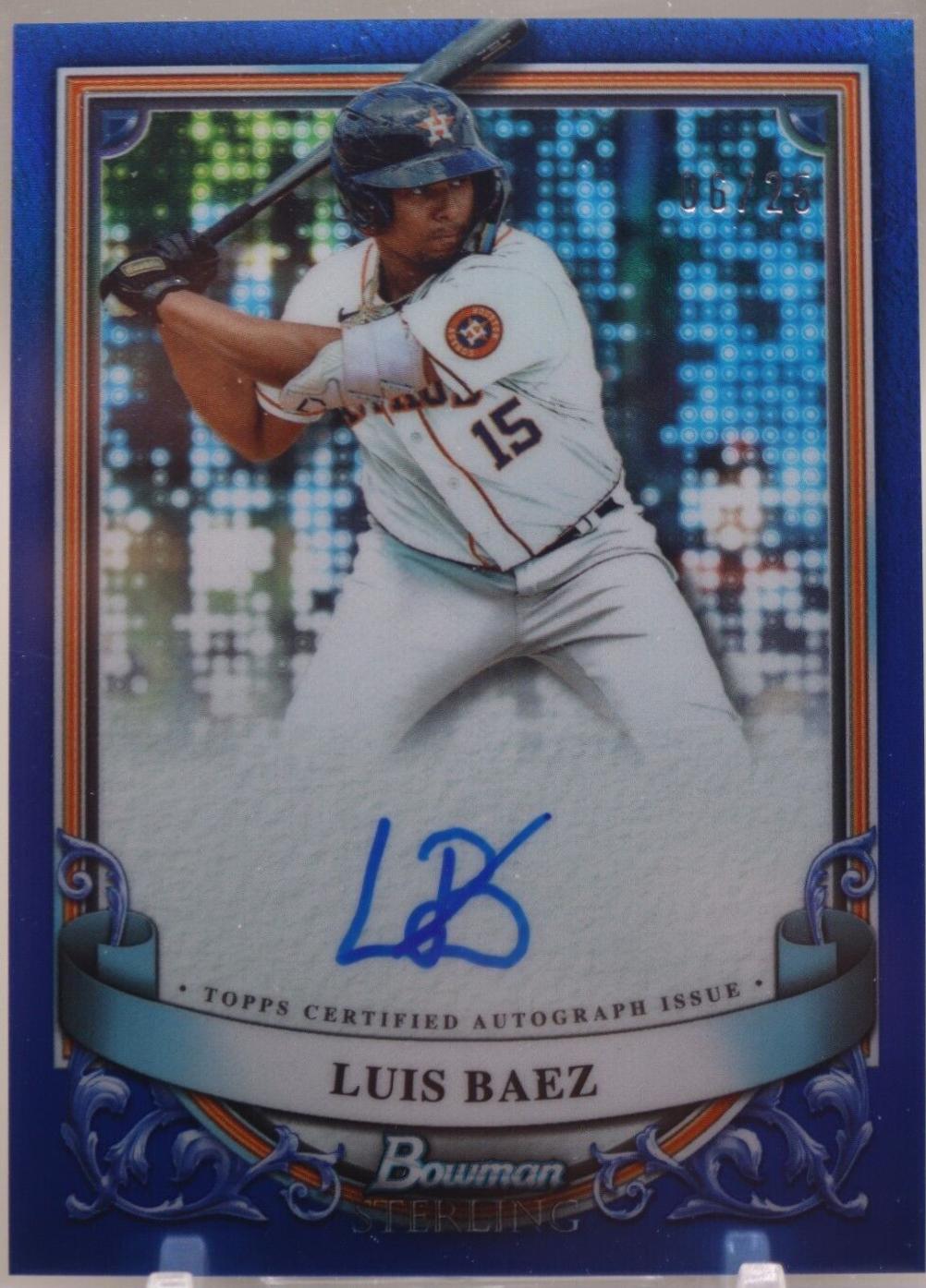 Luis Baez [Blue Refractor] #PA-LB