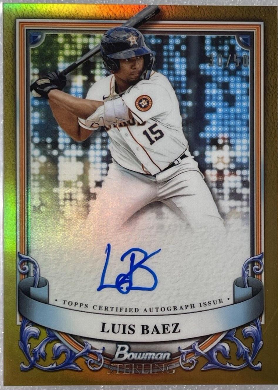 Luis Baez [Gold Refractor] #PA-LB