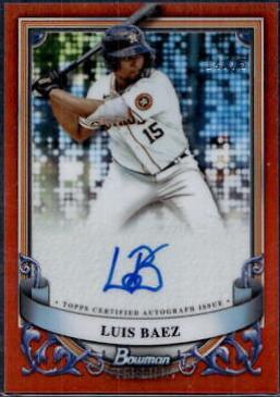 Luis Baez [Orange Refractor] #PA-LB