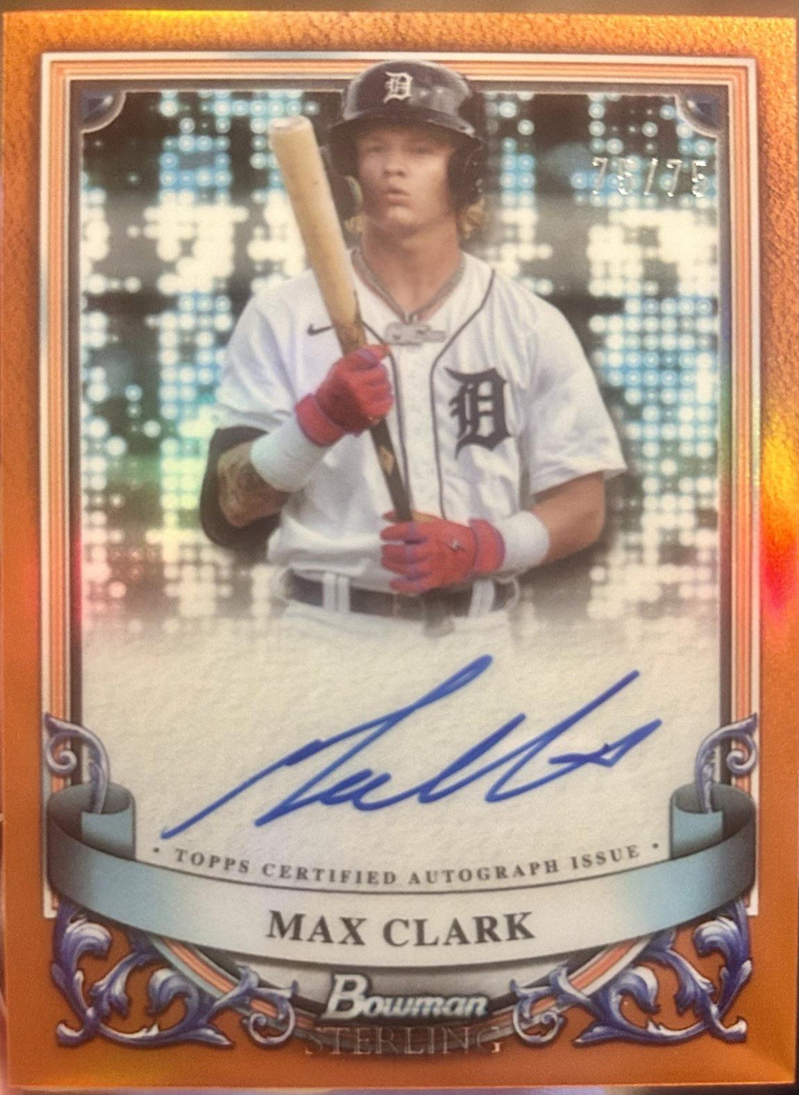 Max Clark [Orange] #PA-MC