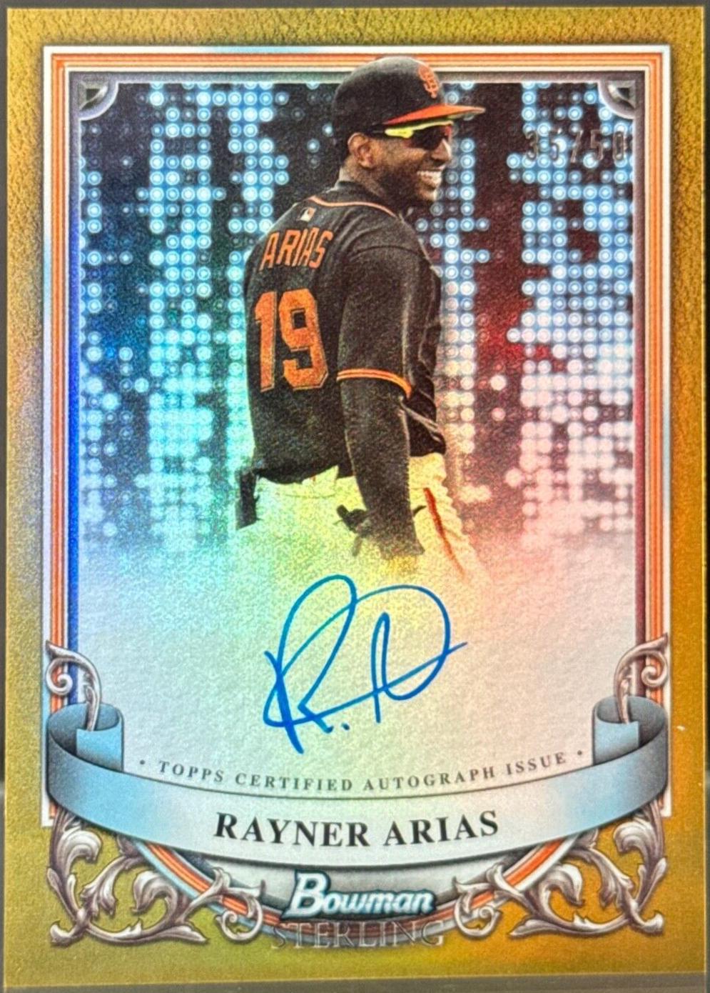Rayner Arias [Gold Refractor] #PA-RAR