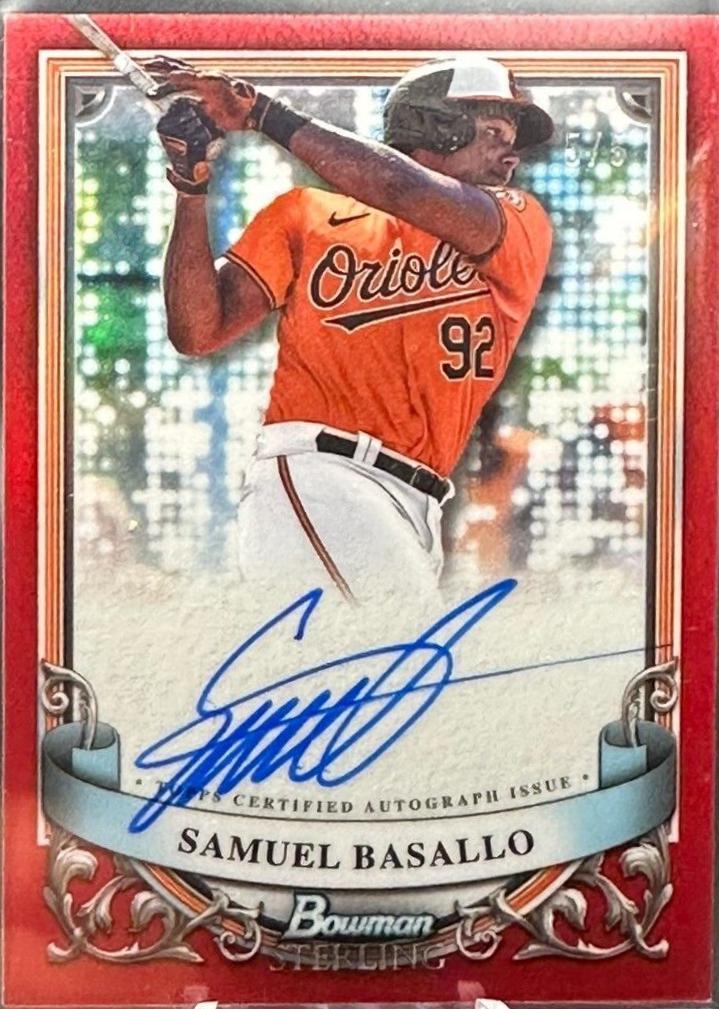 Samuel Basallo [Red] #PA-SB