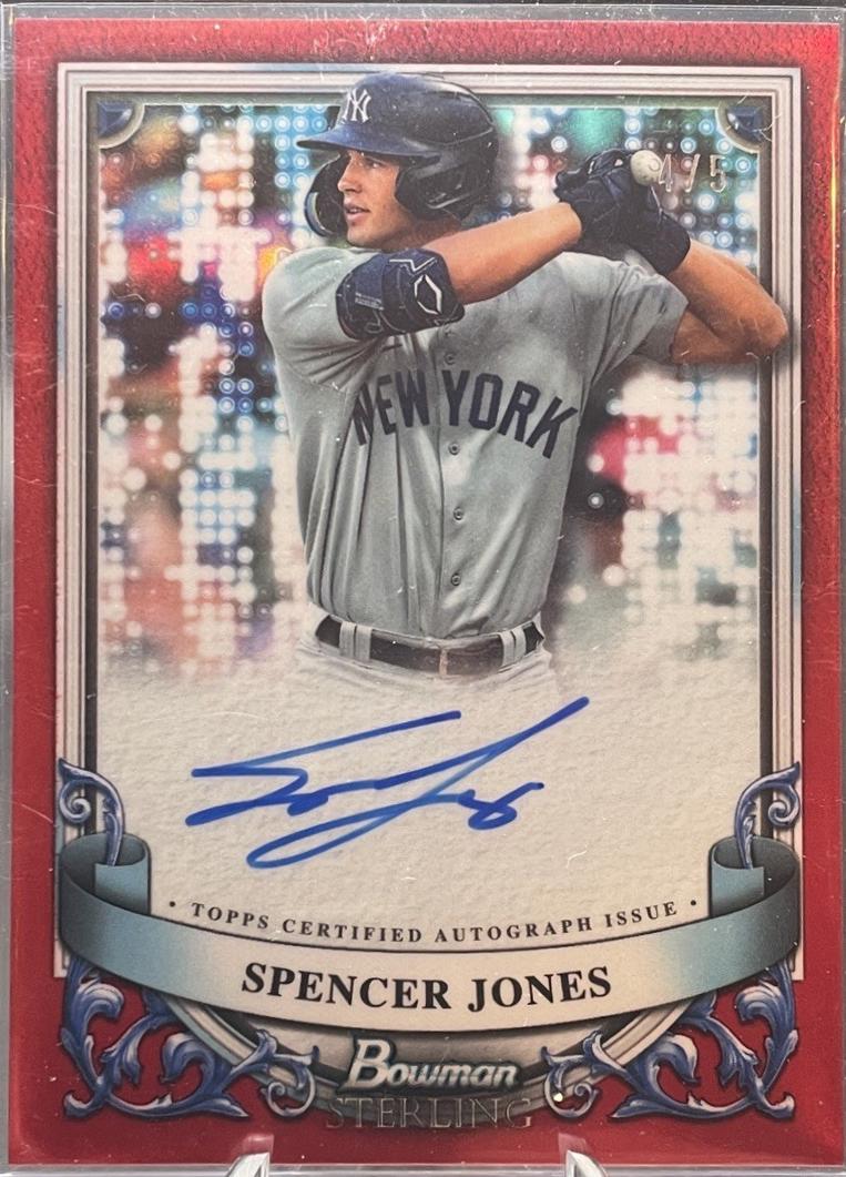 Spencer Jones [Red Refractor] #PA-SJ