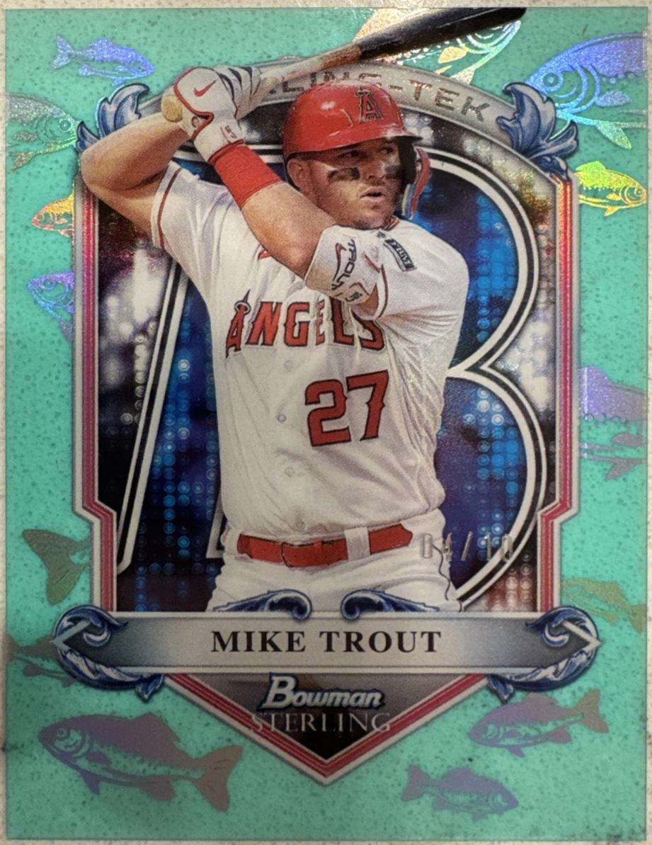Mike Trout [Aqua] #ST-1
