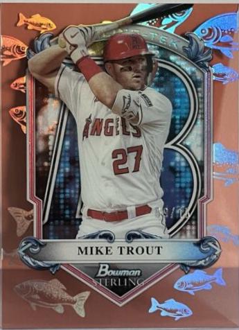 Mike Trout [Rose Gold] #ST-1