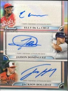 Jackson Holliday / Jasson Dominguez / Elly De La Cruz #TRA-DDH