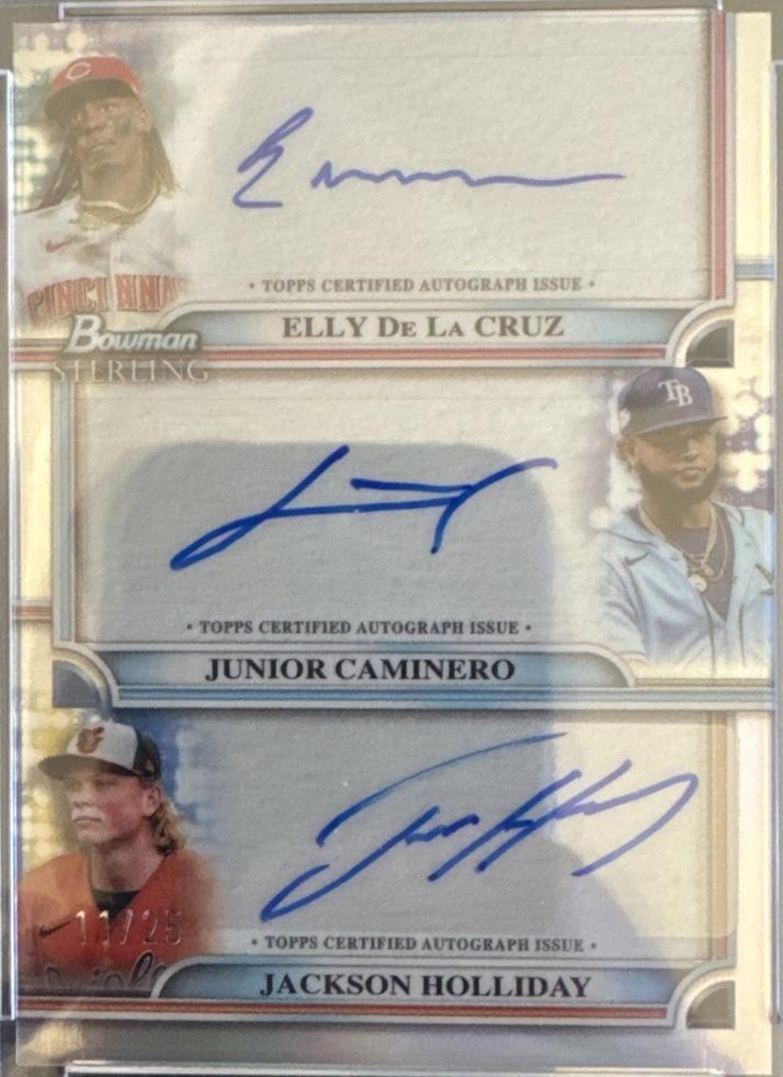 Jackson Holliday / Junior Caminero / Elly De La Cruz #TRA-DCH