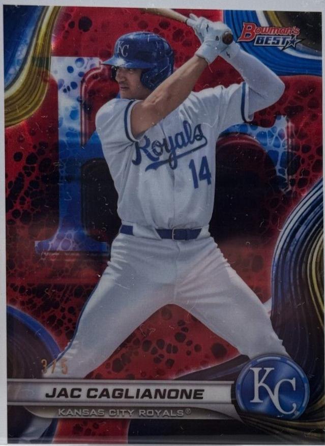 Austin Riley [Red Lava Refractor] #6