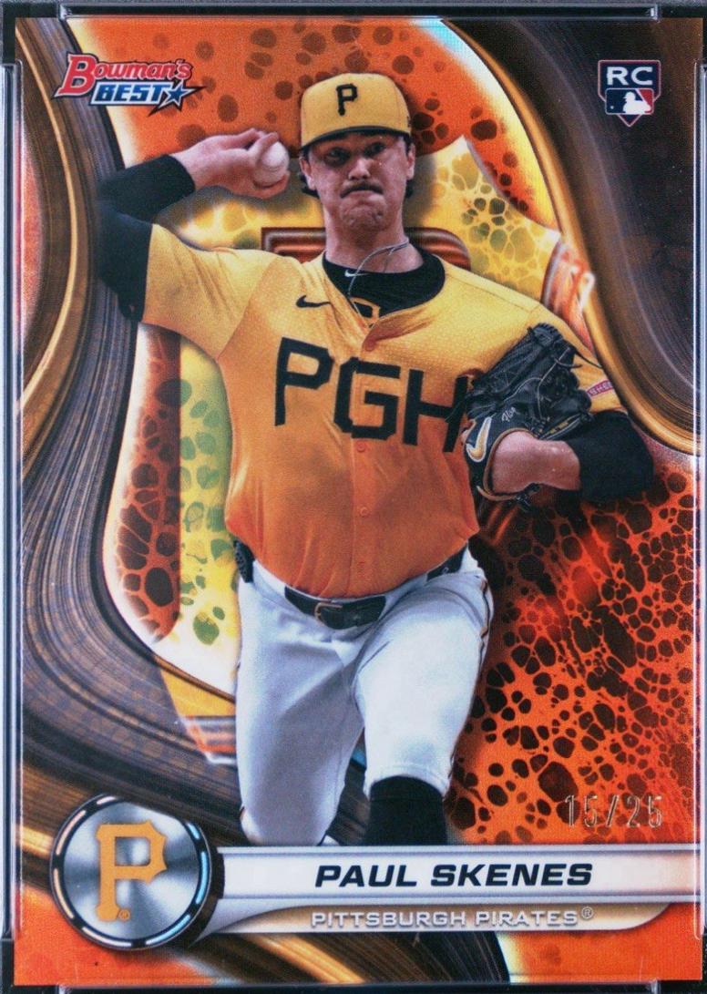 Paul Skenes [Orange Refractor] #53