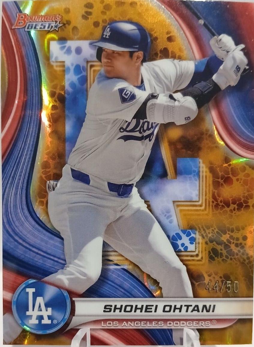 Shohei Ohtani [Gold Lava Refractor] #33