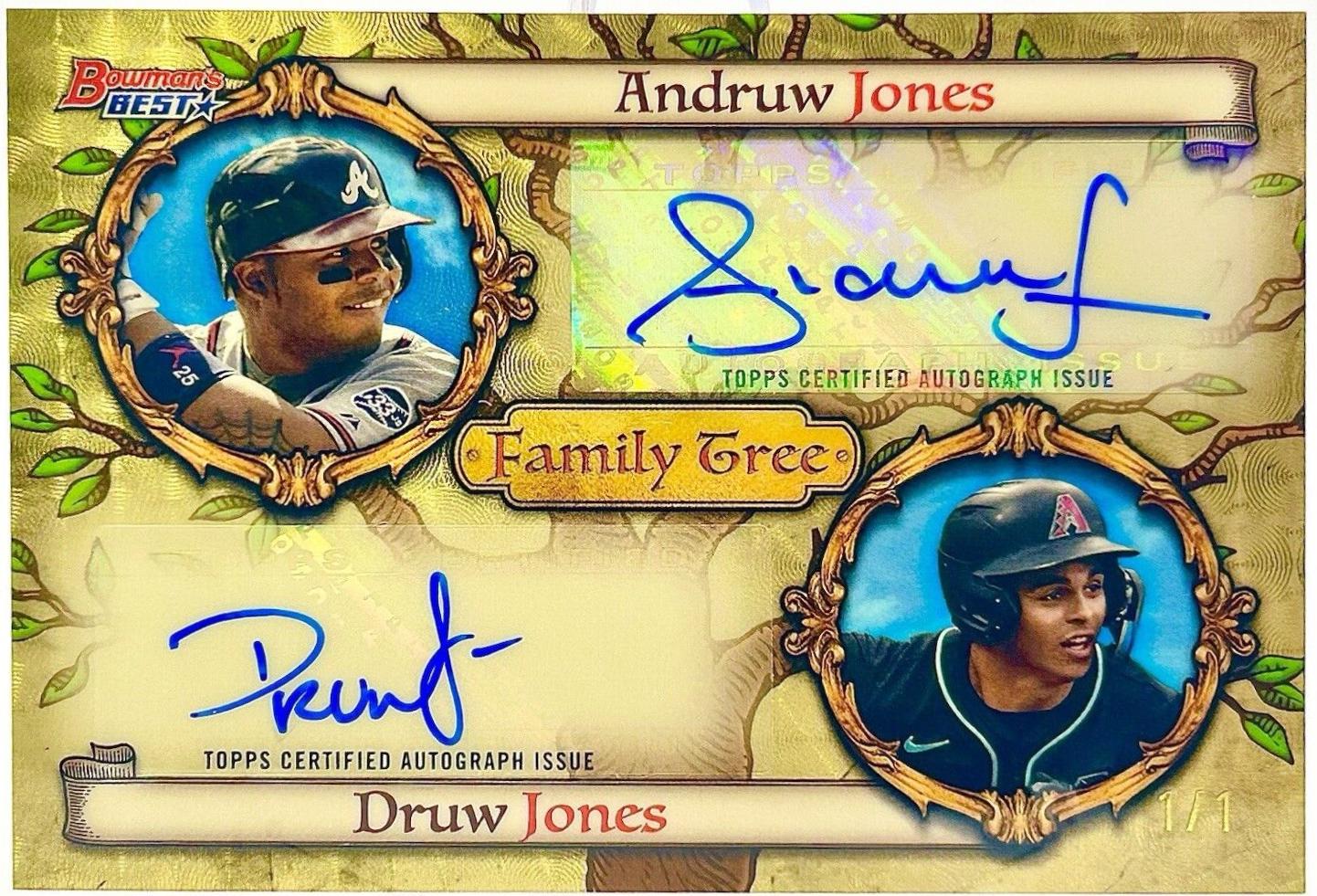 Druw Jones / Andruw Jones [Superfractor] #FDA-JS