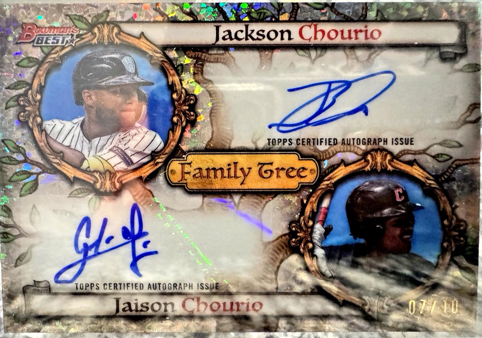 Jackson Chourio / Jaison Chourio [Mini-Diamond Refractor] #FDA-CC