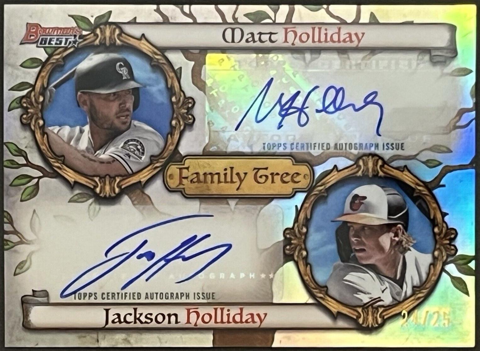 Matt Holliday / Jackson Holliday #FDA-HH