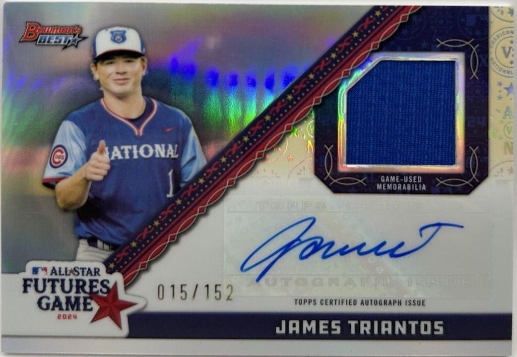 James Triantos [Purple Refractor] #FGRA-JT