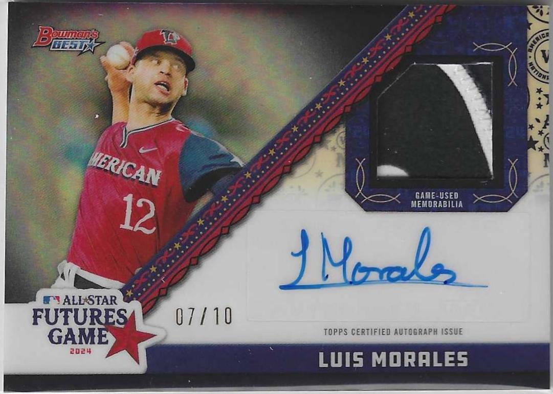 Luis Morales [Black Refractor] #FGRA-LM