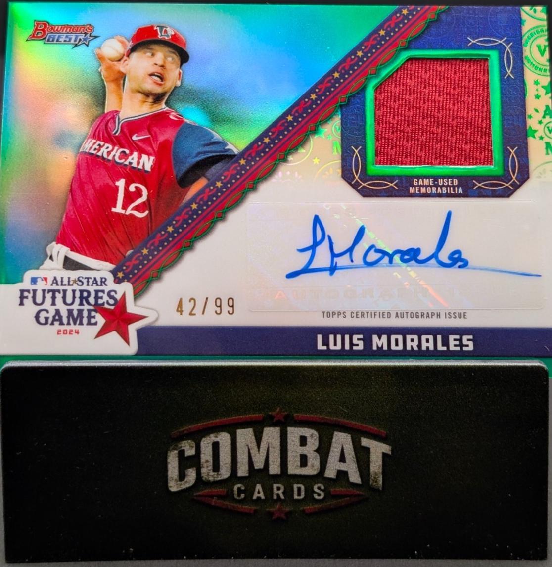 Luis Morales [Green Refractor] #FGRA-LM