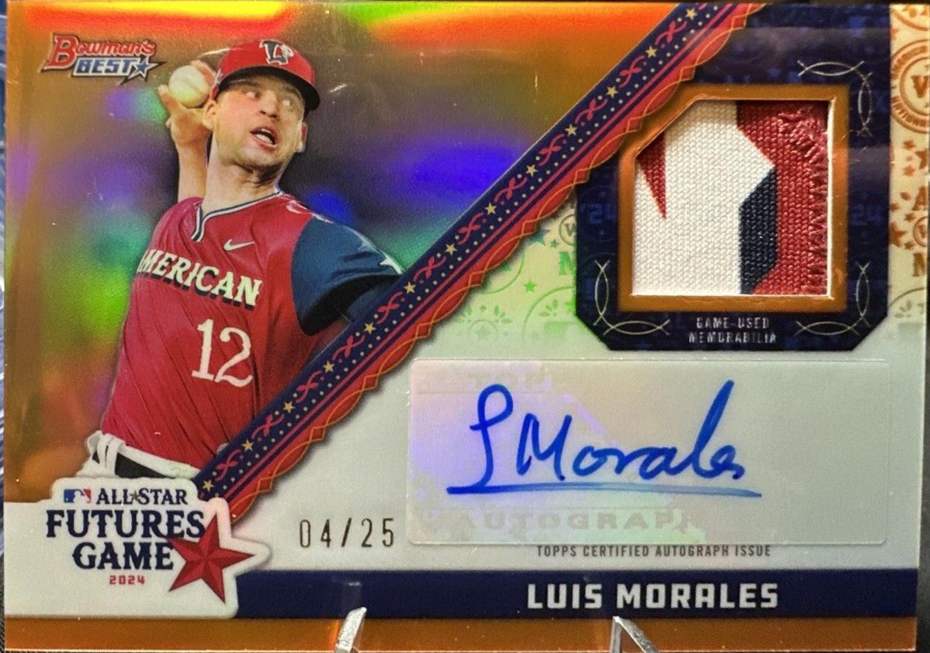 Luis Morales [Orange Refractor] #FGRA-LM