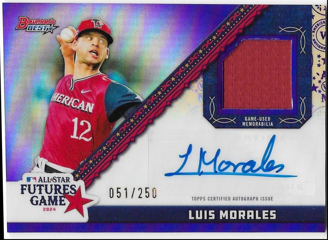 Luis Morales [Purple Refractor] #FGRA-LM