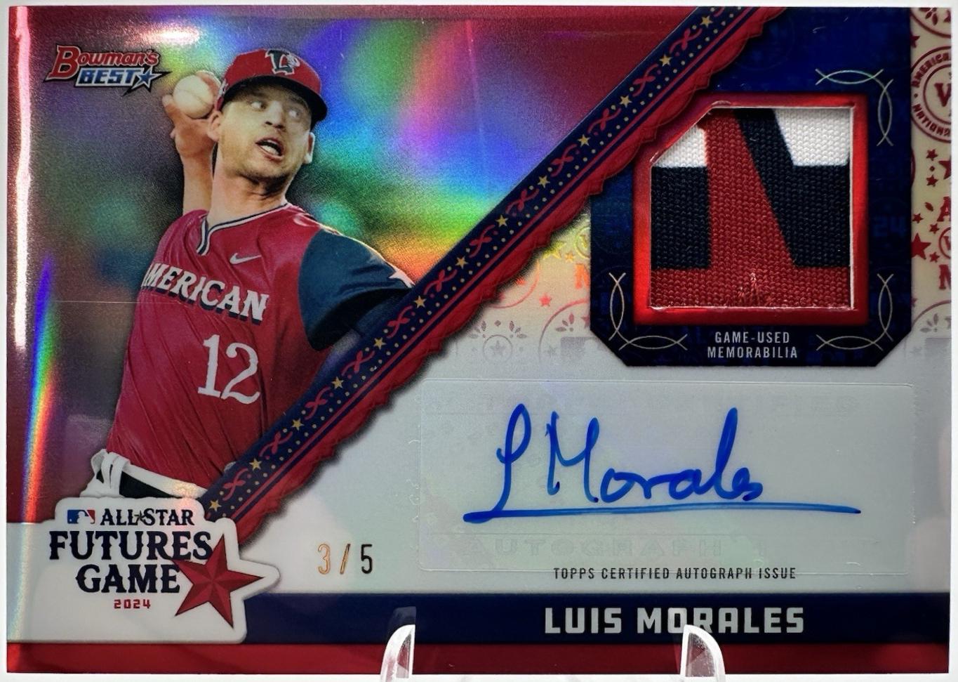 Luis Morales [Red Refractor] #FGRA-LM
