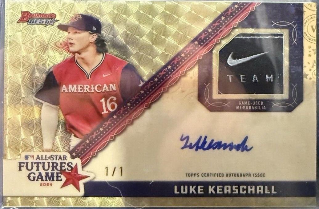 Luke Keaschall [Superfractor] #FGRA-LK