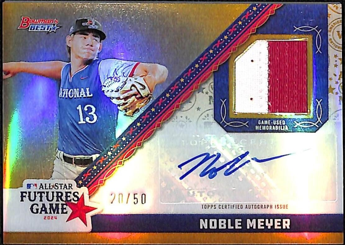Noble Meyer [Gold Refractor] #FGRA-NM