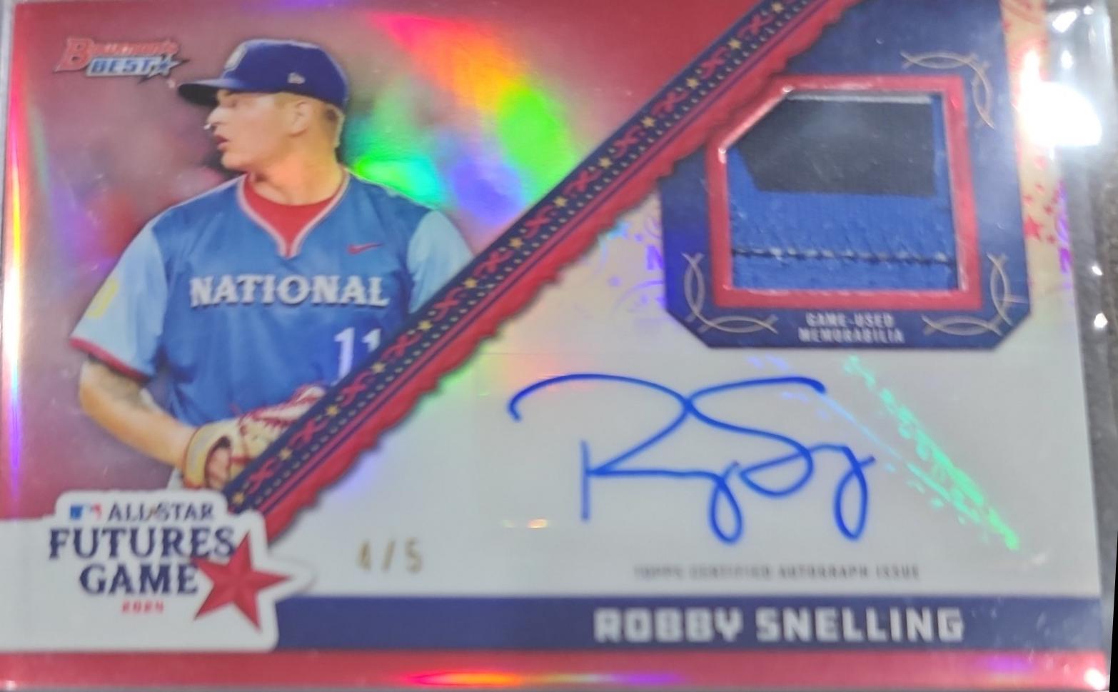 Robby Snelling [Red Refractor] #FGRA-RS