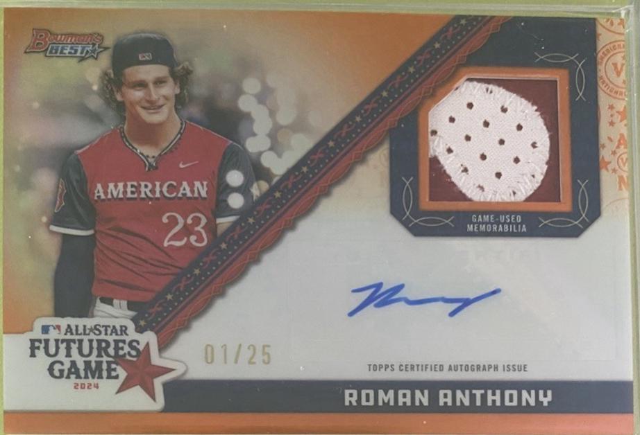 Roman Anthony [Orange Refractor] #FGRA-RA