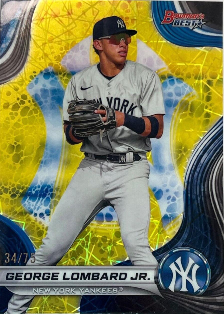 George Lombard Jr. [Yellow Lazer Refractor] #TP-15