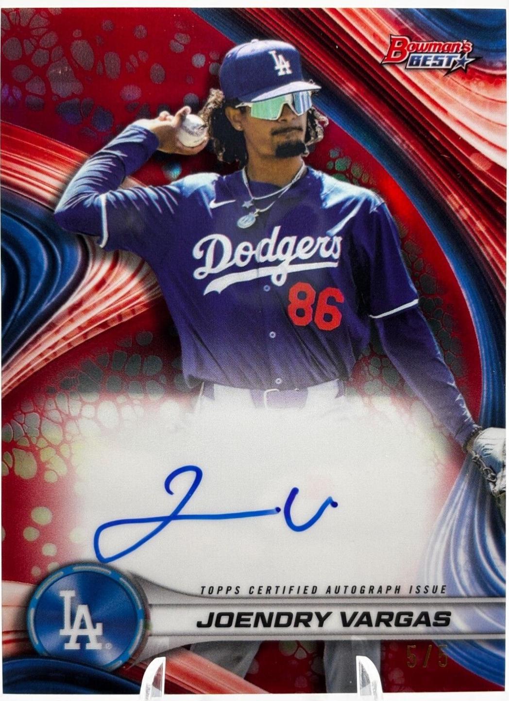 Joendry Vargas [Red Refractor] #B24-JV