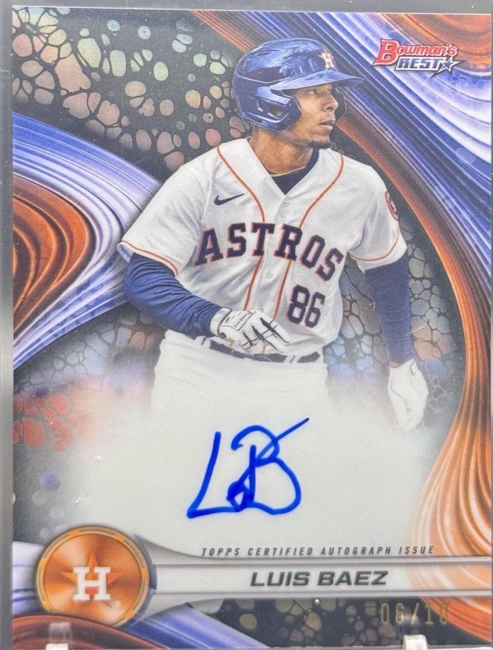Luis Baez [Black Refractor] #B24-LB