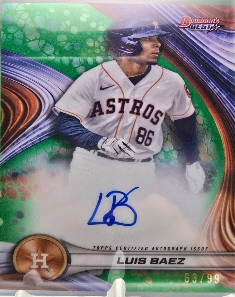 Luis Baez [Green Refractor] #B24-LB