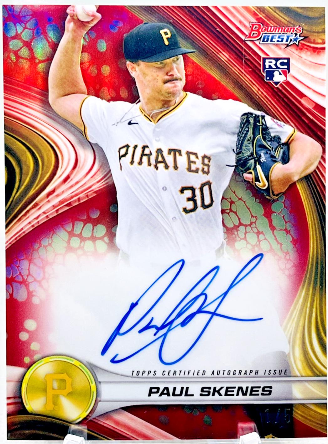 Paul Skenes [Red Refractor] #B24-PS