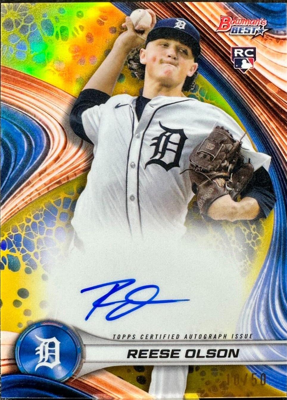 Reese Olson [Gold Refractor] #B24-RO