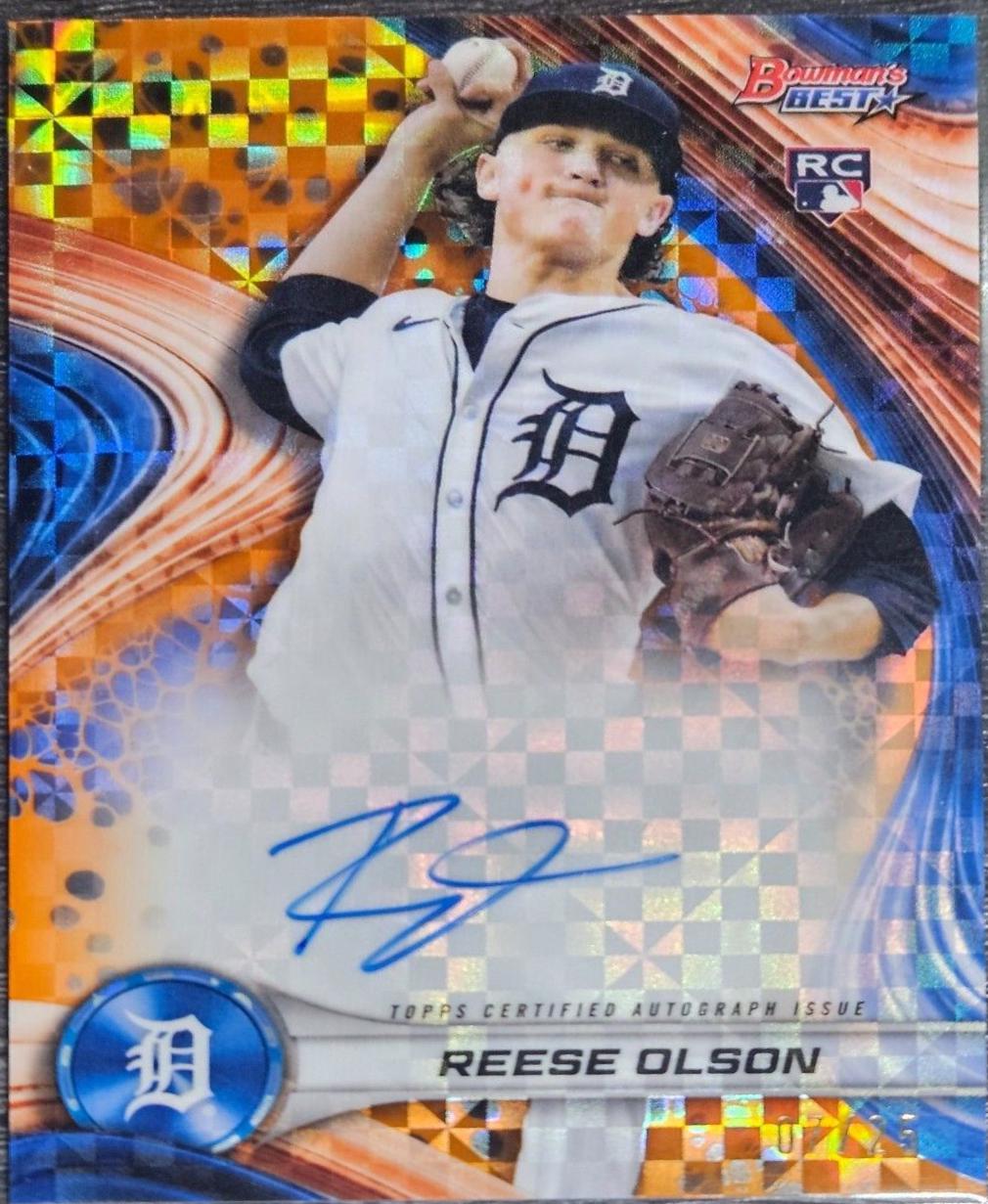 Reese Olson [Orange Refractor] #B24-RO