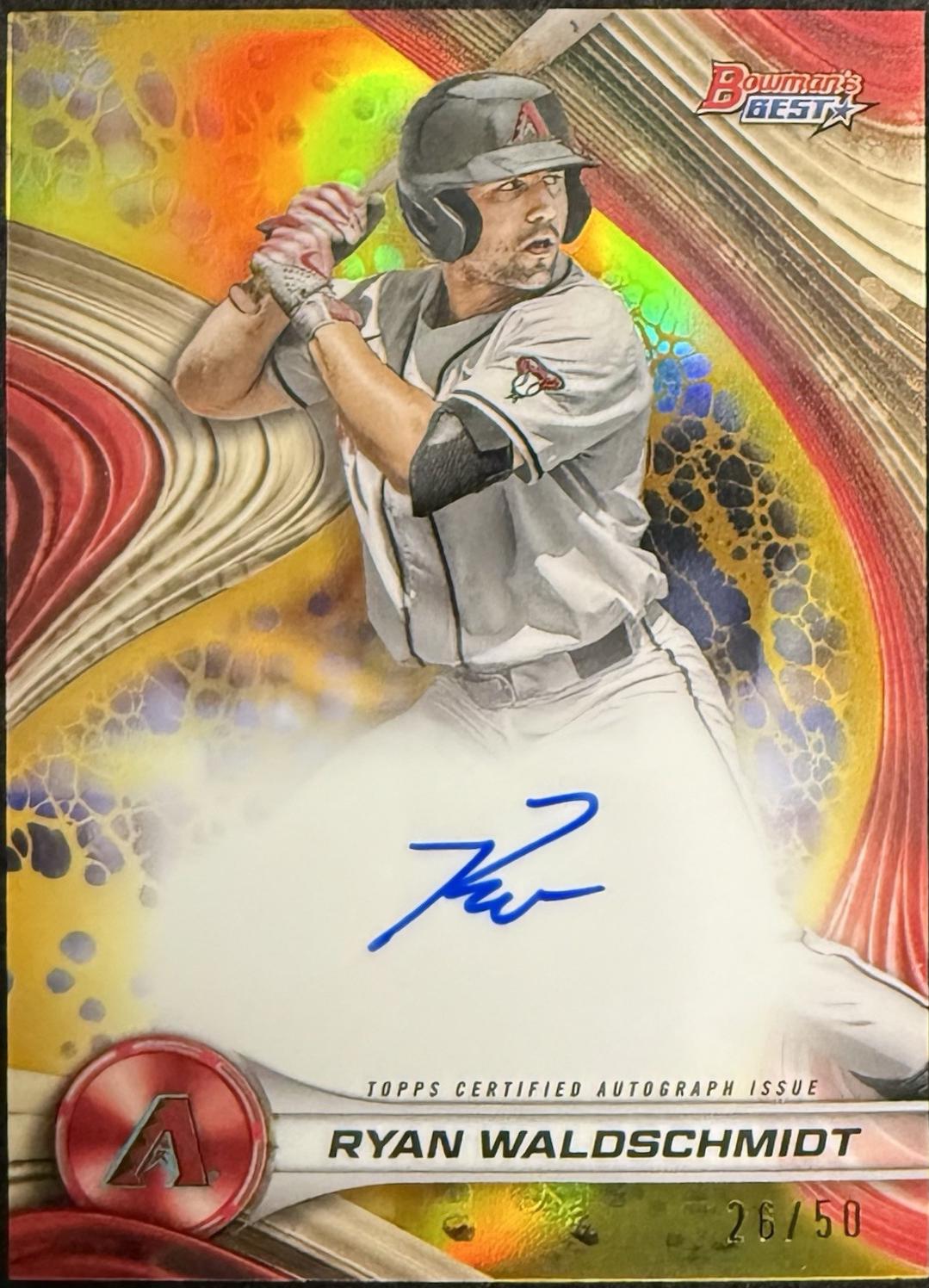 Ryan Waldschmidt [Gold Refractor] #B24-RW