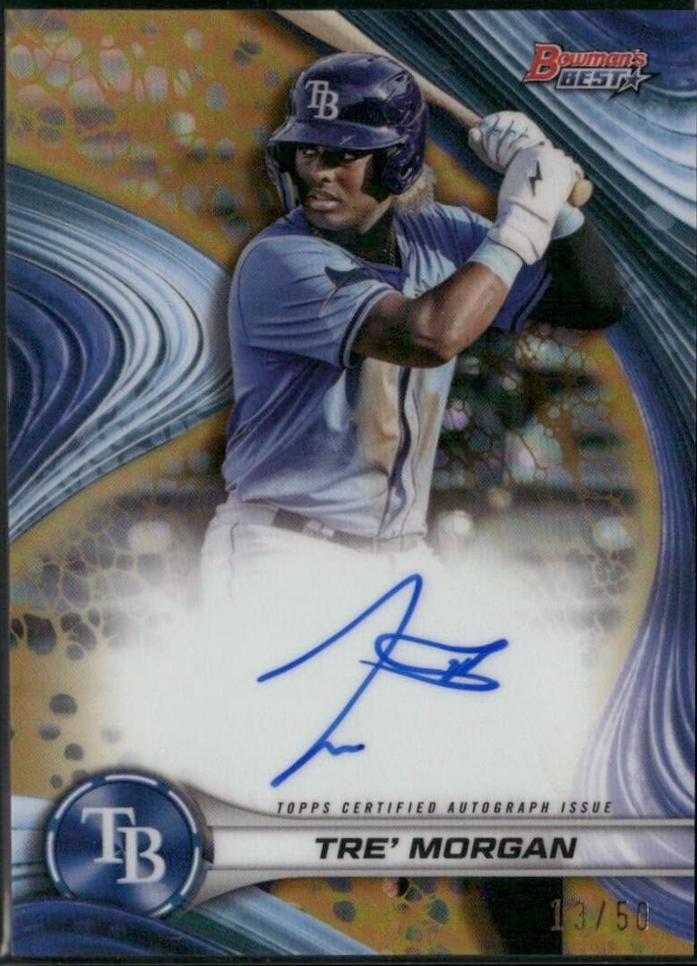 Tre' Morgan [Gold Refractor] #B24-TM