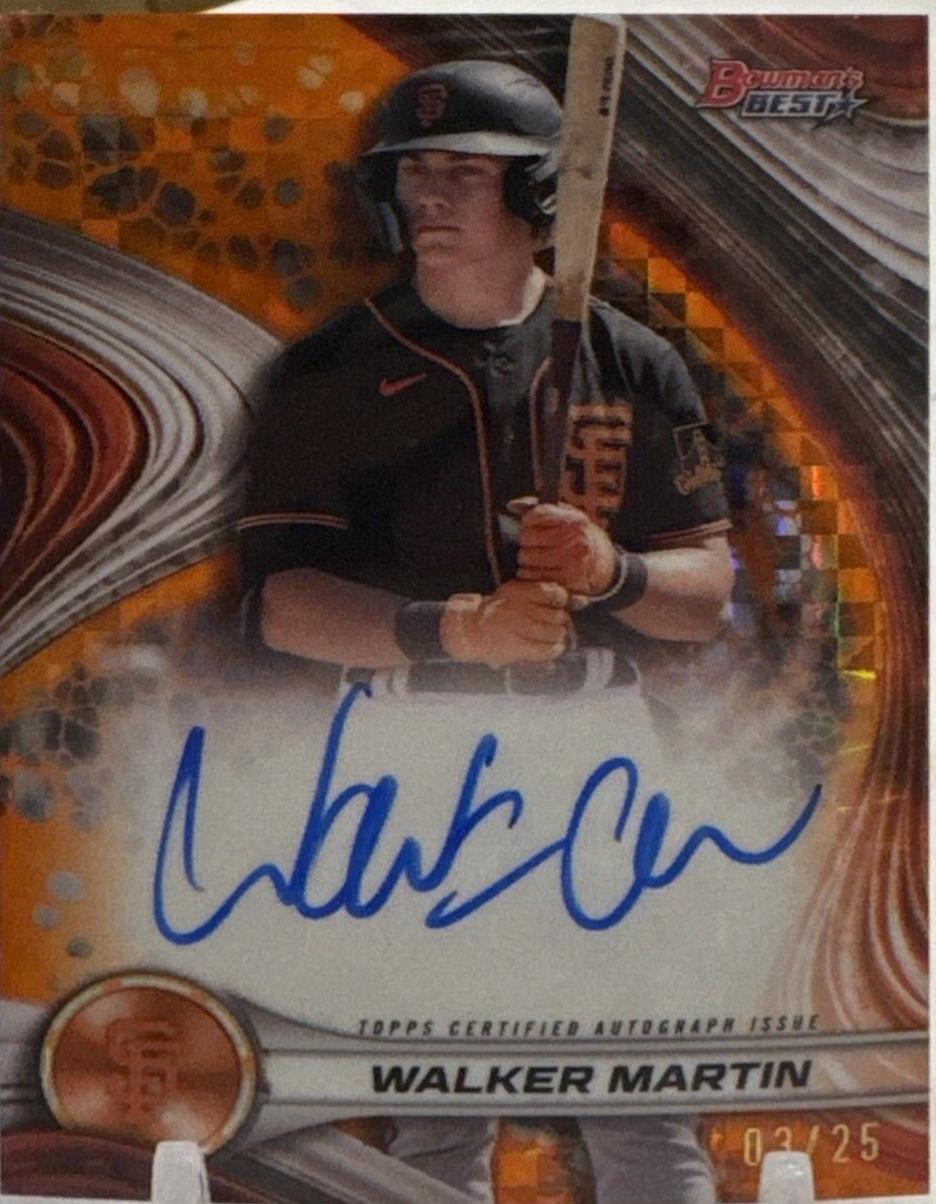 Walker Martin [Orange X-fractor] #B24-WM
