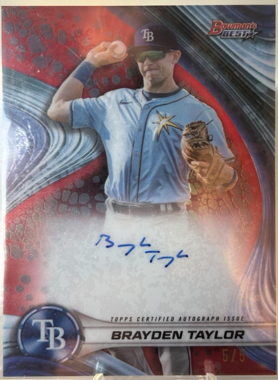 Brayden Taylor [Red Refractor] #B24-BT