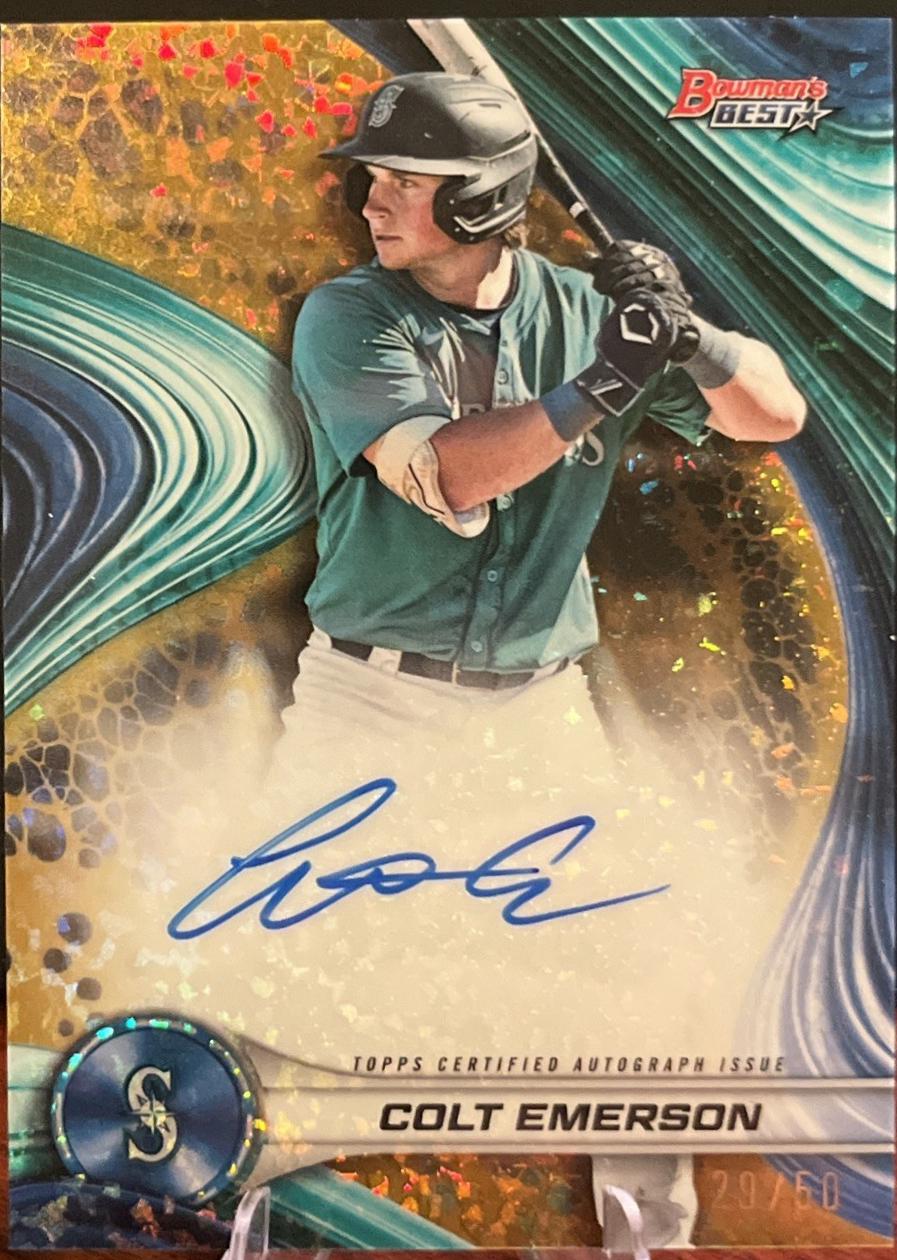 Colt Emerson [Gold Mini-Diamond Refractor] #B24-CE