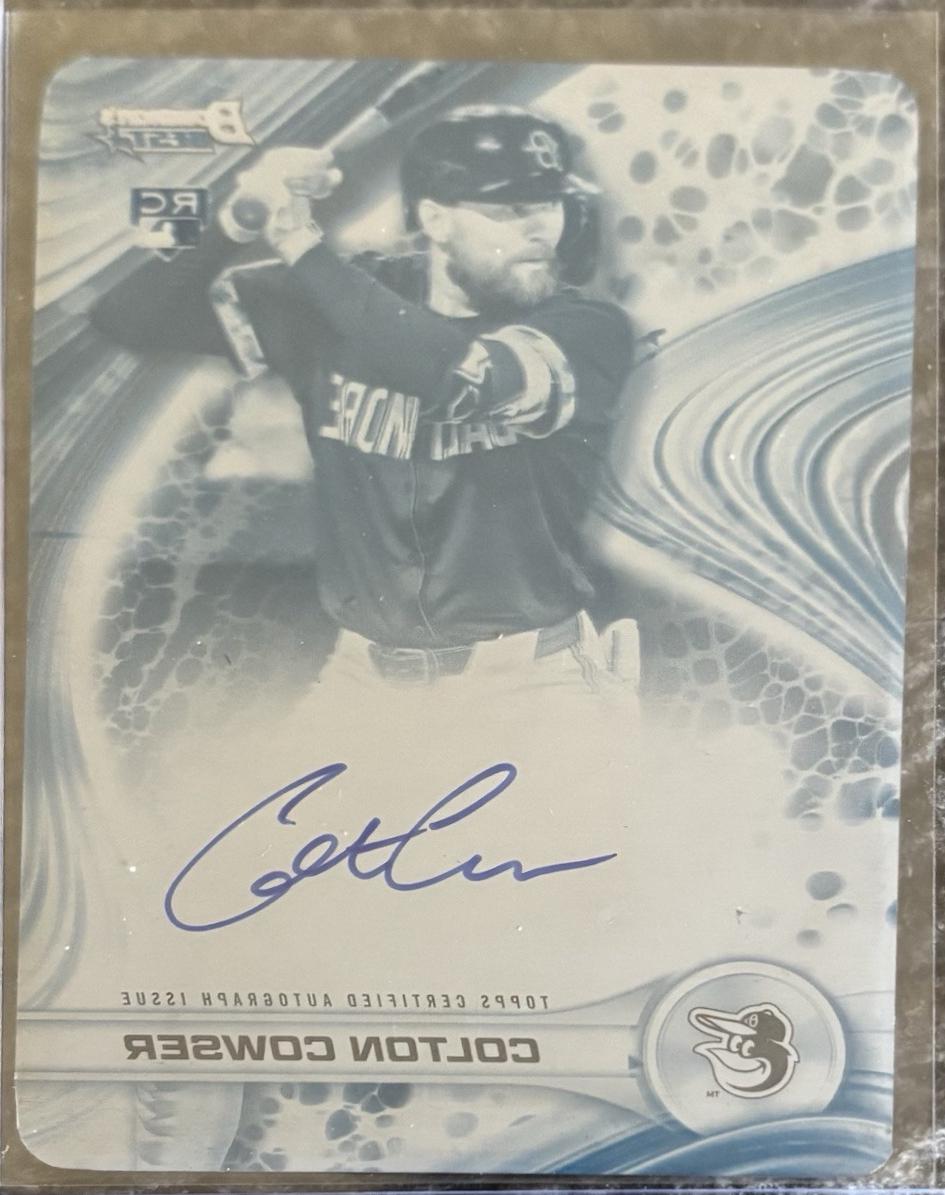 Colton Cowser [Printing Plate] #B24-CC