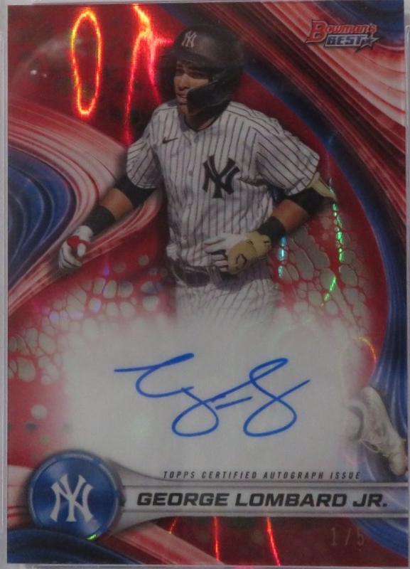 George Lombard Jr. [Red Lava Refractor] #B24-GL