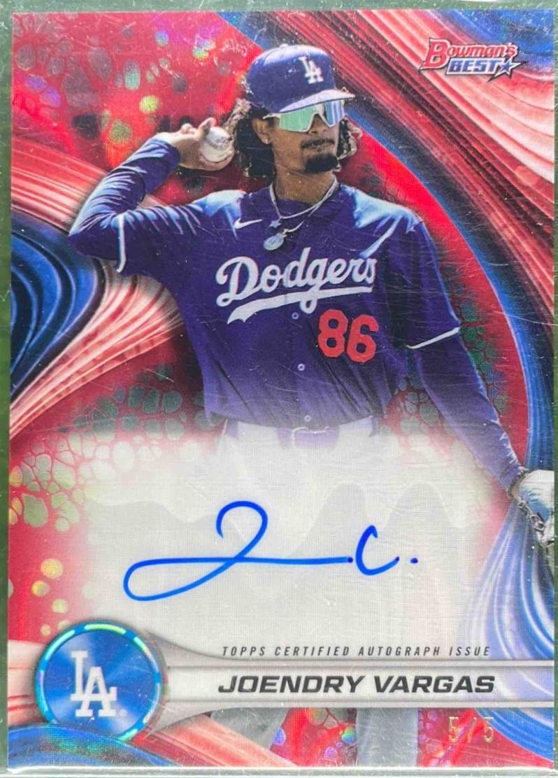Joendry Vargas [Red Lava Refractor] #B24-JV