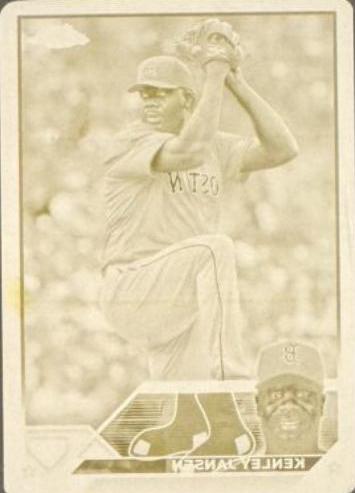 Kenley Jansen [Printing Plates] #USC118